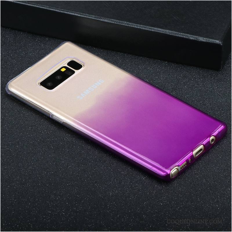 Samsung Galaxy Note 8 Personnalité Coque De Téléphone Fluide Doux Étoile Légère Silicone Créatif