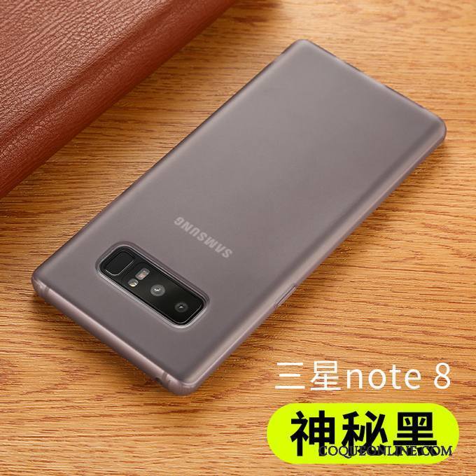 Samsung Galaxy Note 8 Pu Étoile Incassable Étui Coque De Téléphone Fluide Doux Tout Compris
