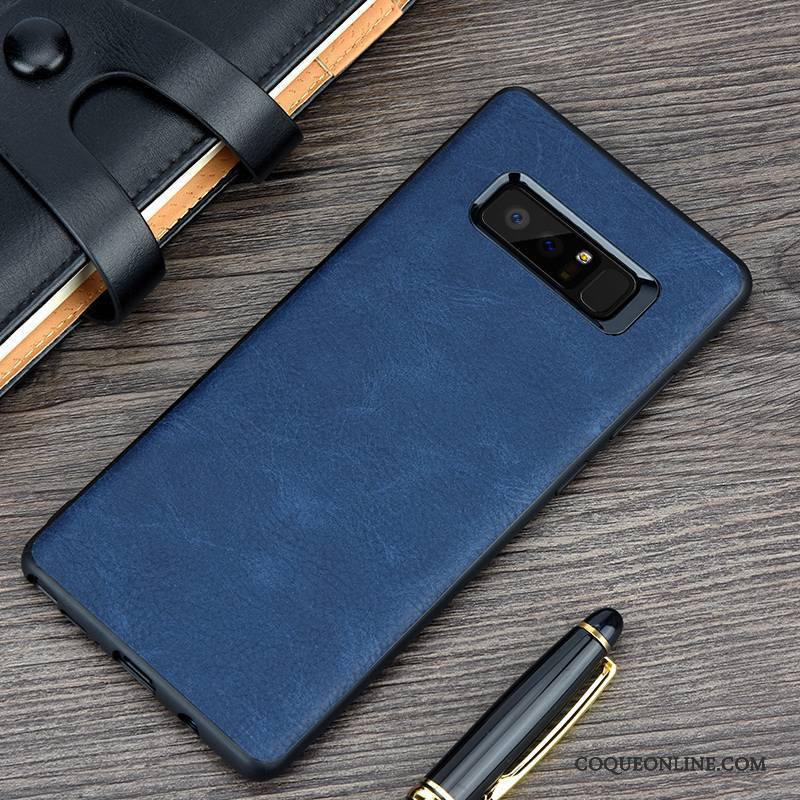 Samsung Galaxy Note 8 Silicone Coque Incassable Gris Étoile Business De Téléphone