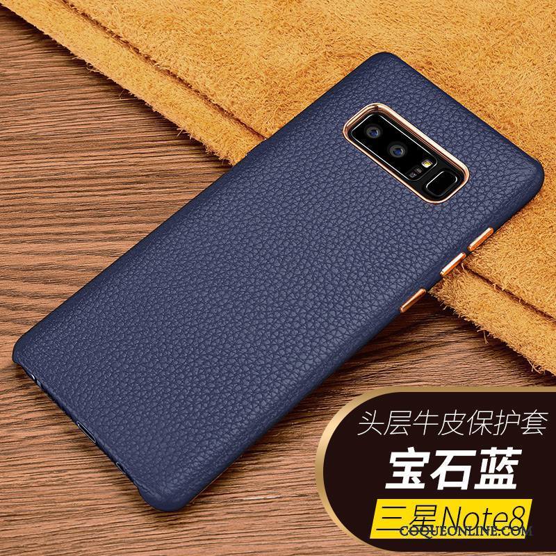 Samsung Galaxy Note 8 Tout Compris Téléphone Portable Étoile Coque Business Incassable Noir