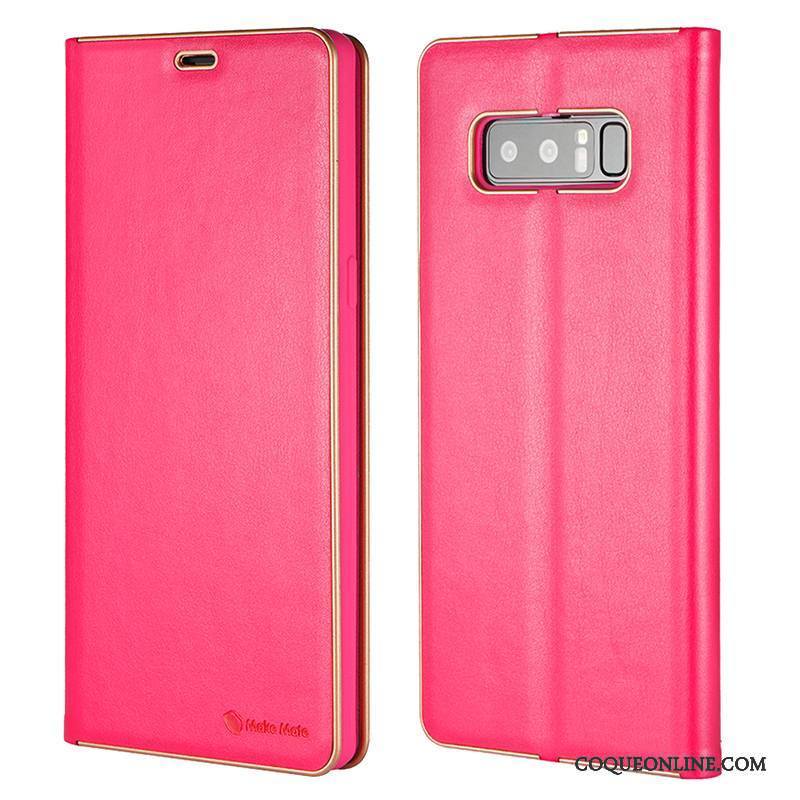 Samsung Galaxy Note 8 Étoile Étui En Cuir Ultra Téléphone Portable Housse Coque De Téléphone Protection