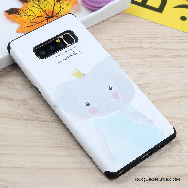 Samsung Galaxy Note 8 Étoile Étui Fluide Doux Coque Silicone Incassable De Téléphone