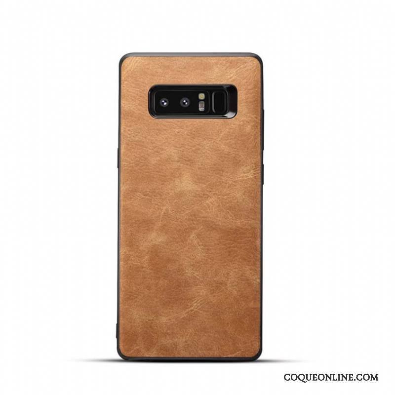 Samsung Galaxy Note 8 Étui Gris Protection Coque De Téléphone Étoile Fluide Doux Téléphone Portable