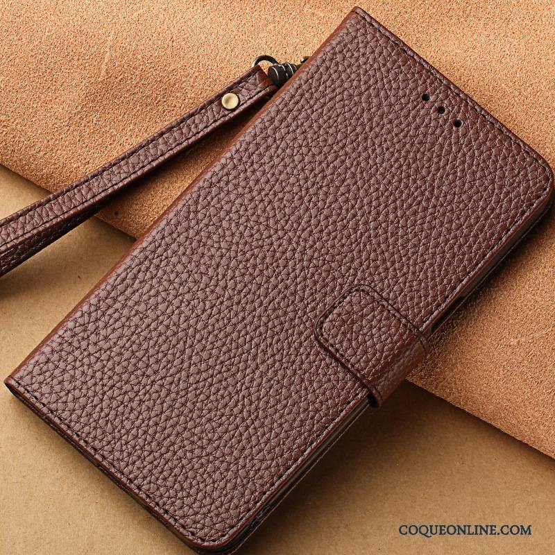 Samsung Galaxy Note 8 Étui Protection Étui En Cuir Couleur Unie Étoile Ornements Suspendus Coque De Téléphone