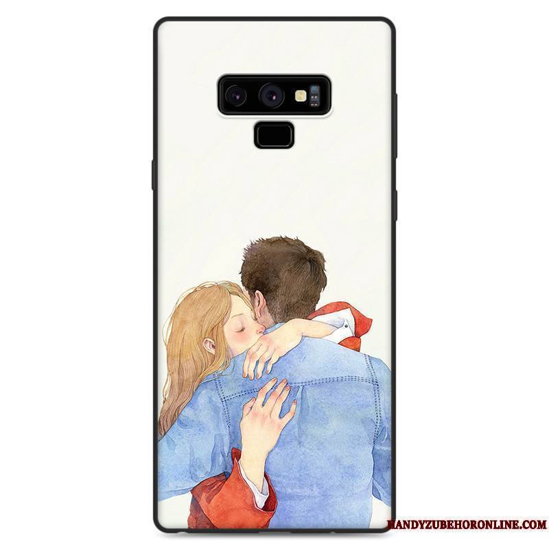 Samsung Galaxy Note 9 Art Frais Ornements Suspendus Coque De Téléphone Nouveau Vert Étui