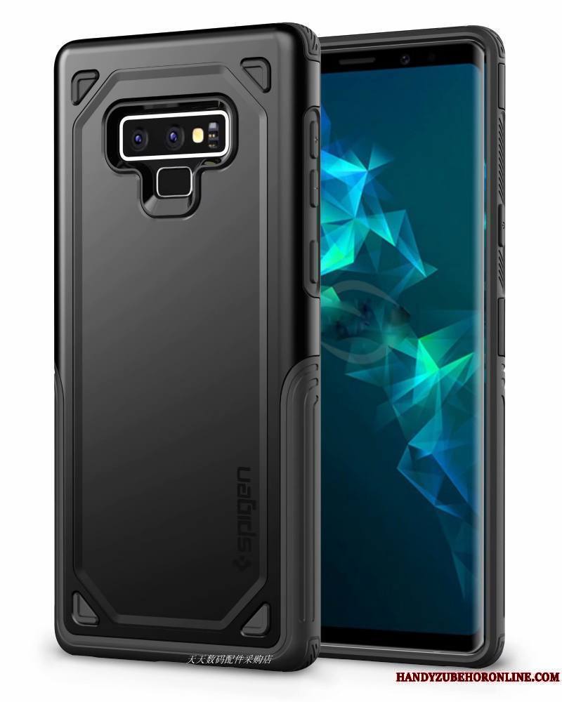 Samsung Galaxy Note 9 Europe Incassable Protection Étoile Or Rose Silicone Coque De Téléphone