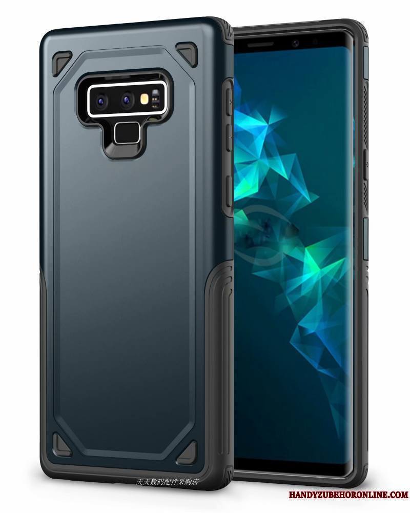 Samsung Galaxy Note 9 Europe Incassable Protection Étoile Or Rose Silicone Coque De Téléphone