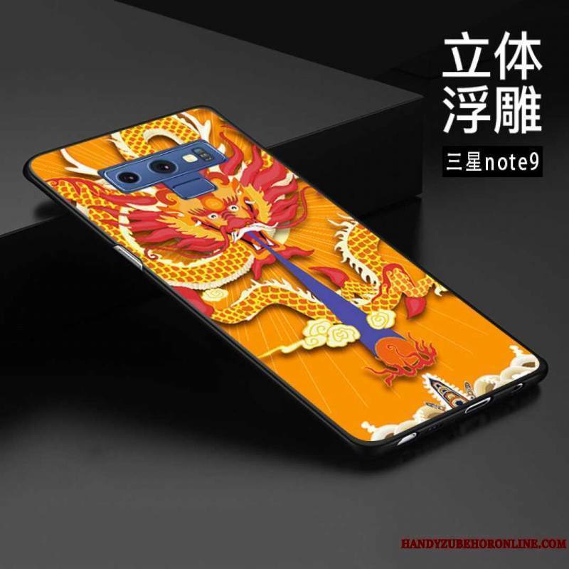 Samsung Galaxy Note 9 Personnalisé Étui Gaufrage Coque De Téléphone Étoile Protection Style Chinois