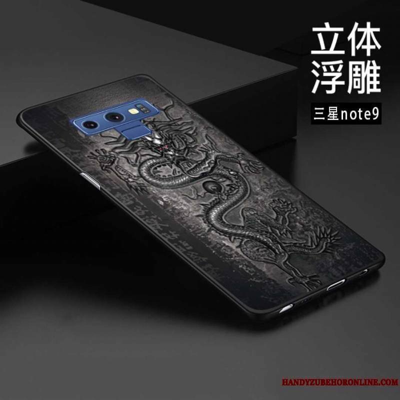 Samsung Galaxy Note 9 Personnalisé Étui Gaufrage Coque De Téléphone Étoile Protection Style Chinois