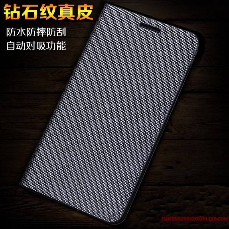 Samsung Galaxy Note 9 Soie Or Coque De Téléphone Étoile Étui Cuir Véritable Protection