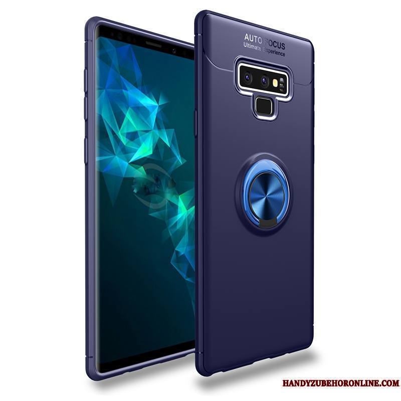 Samsung Galaxy Note 9 Tout Compris Coque De Téléphone Étui Anneau Étoile Protection Noir