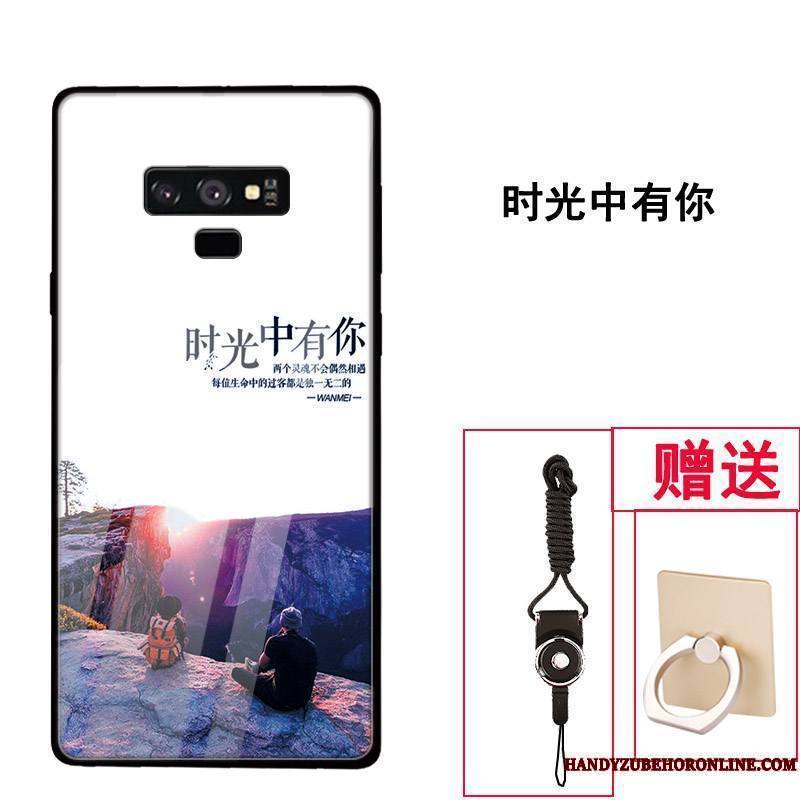 Samsung Galaxy Note 9 Étoile Créatif Coque Violet Protection Téléphone Portable Personnalité