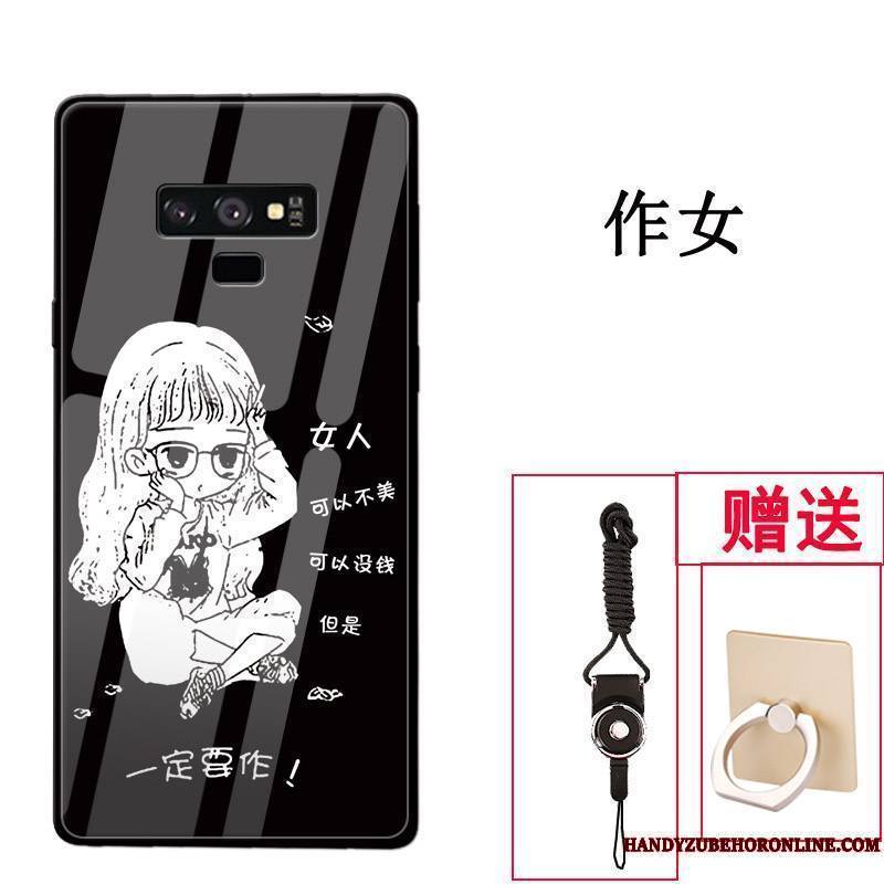 Samsung Galaxy Note 9 Étoile Créatif Coque Violet Protection Téléphone Portable Personnalité