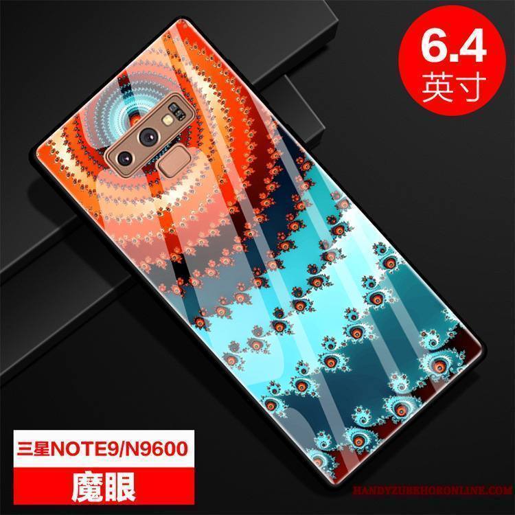 Samsung Galaxy Note 9 Étui Ciel Étoilé Créatif Protection Coque De Téléphone Miroir Incassable