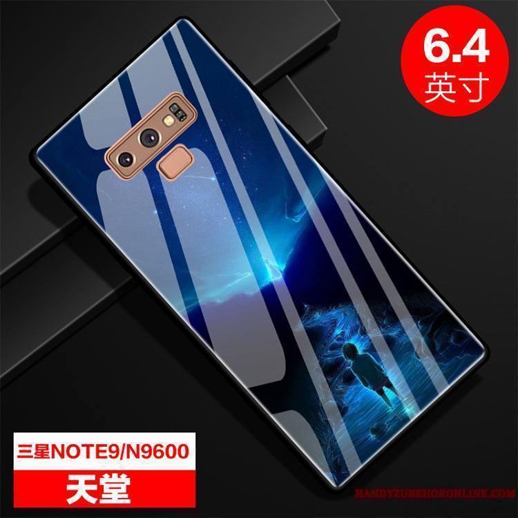 Samsung Galaxy Note 9 Étui Ciel Étoilé Créatif Protection Coque De Téléphone Miroir Incassable