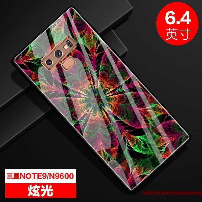 Samsung Galaxy Note 9 Étui Ciel Étoilé Créatif Protection Coque De Téléphone Miroir Incassable