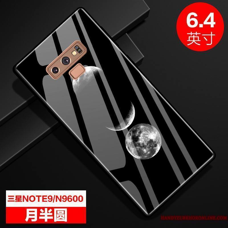 Samsung Galaxy Note 9 Étui Ciel Étoilé Créatif Protection Coque De Téléphone Miroir Incassable