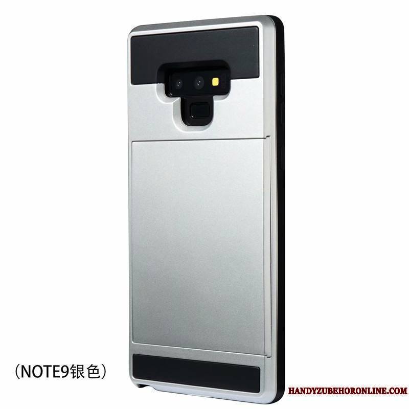 Samsung Galaxy Note 9 Étui Étoile Protection Gris Personnalité Incassable Coque De Téléphone