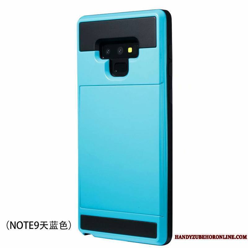 Samsung Galaxy Note 9 Étui Étoile Protection Gris Personnalité Incassable Coque De Téléphone