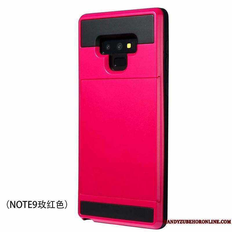 Samsung Galaxy Note 9 Étui Étoile Protection Gris Personnalité Incassable Coque De Téléphone