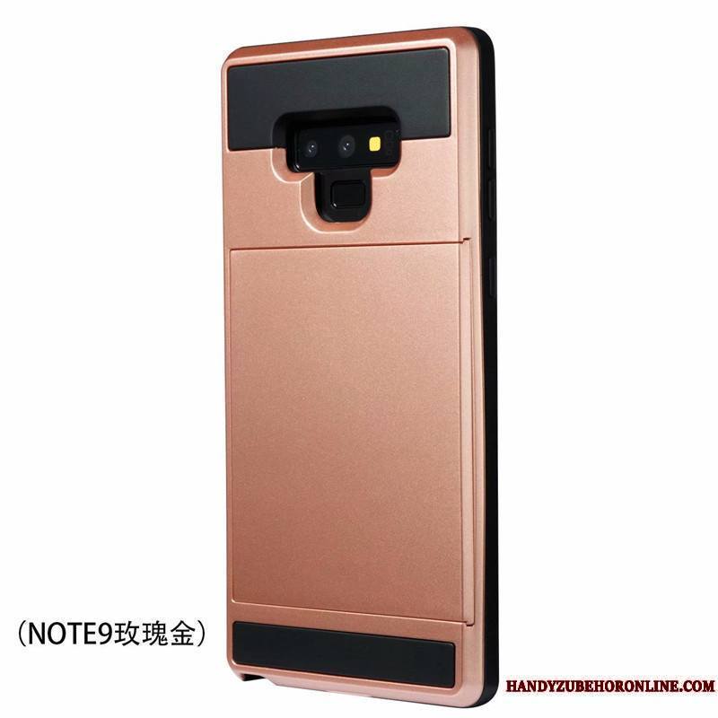 Samsung Galaxy Note 9 Étui Étoile Protection Gris Personnalité Incassable Coque De Téléphone