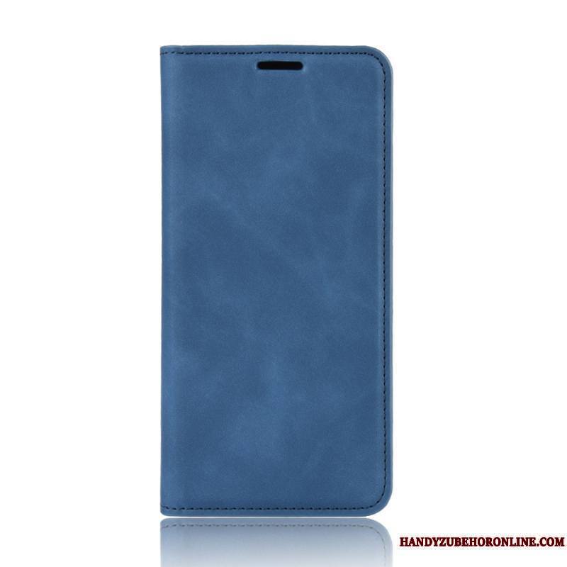 Samsung Galaxy Note20 Coque De Téléphone Étui En Cuir Incassable Étoile Magnétisme Rouge Housse