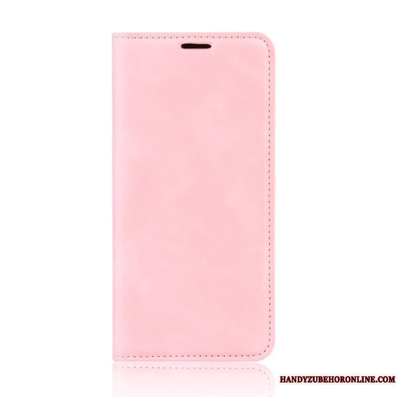 Samsung Galaxy Note20 Coque De Téléphone Étui En Cuir Incassable Étoile Magnétisme Rouge Housse