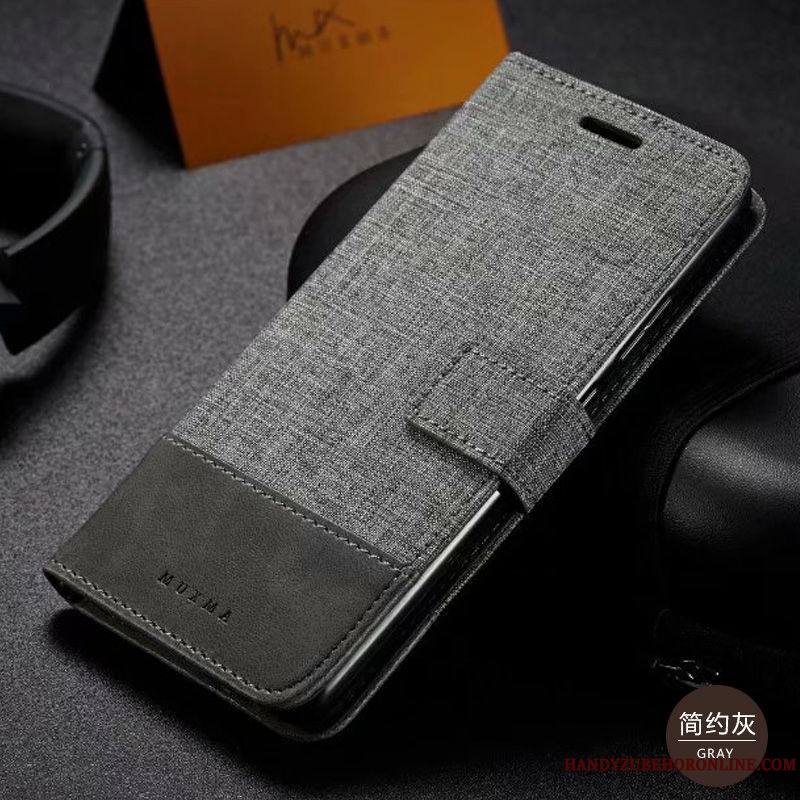 Samsung Galaxy S10 5g Coque De Téléphone Étui En Cuir Noir Protection Silicone Étoile Housse