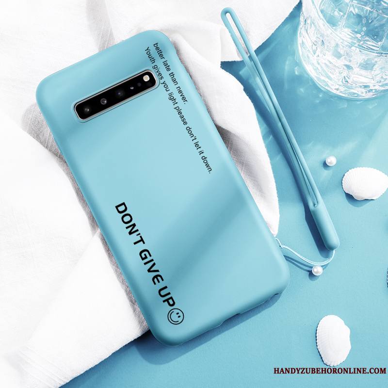 Samsung Galaxy S10 5g Coque Incassable Fluide Doux Tout Compris Amoureux Nouveau Silicone Très Mince