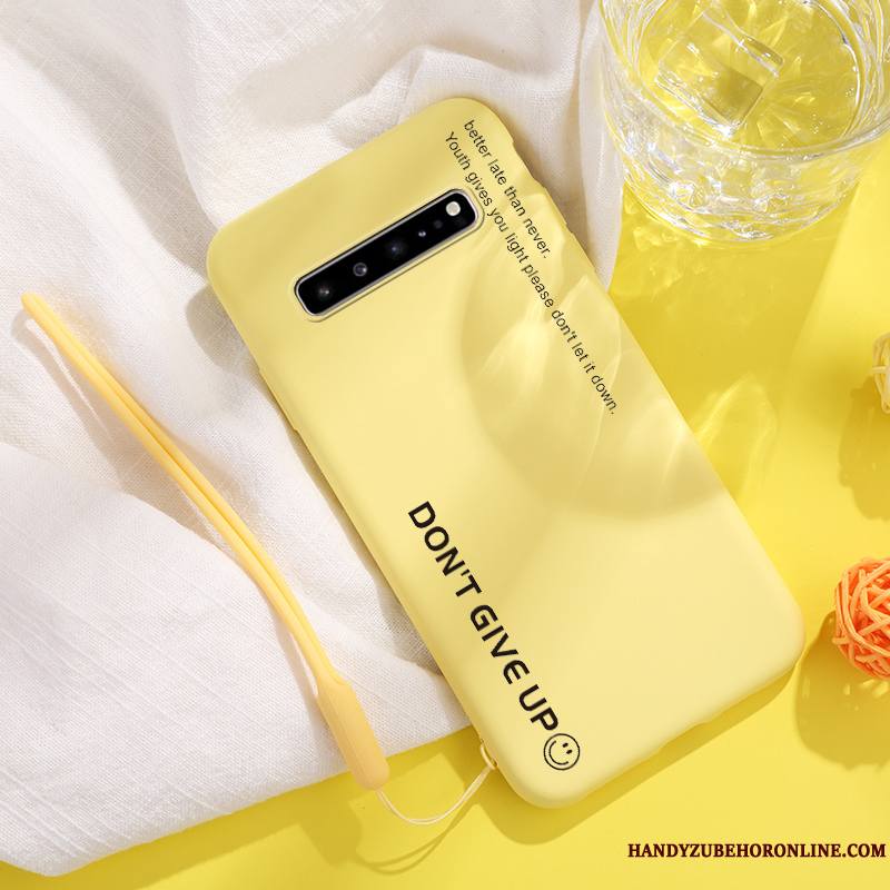 Samsung Galaxy S10 5g Coque Incassable Fluide Doux Tout Compris Amoureux Nouveau Silicone Très Mince