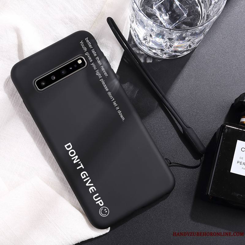 Samsung Galaxy S10 5g Coque Incassable Fluide Doux Tout Compris Amoureux Nouveau Silicone Très Mince