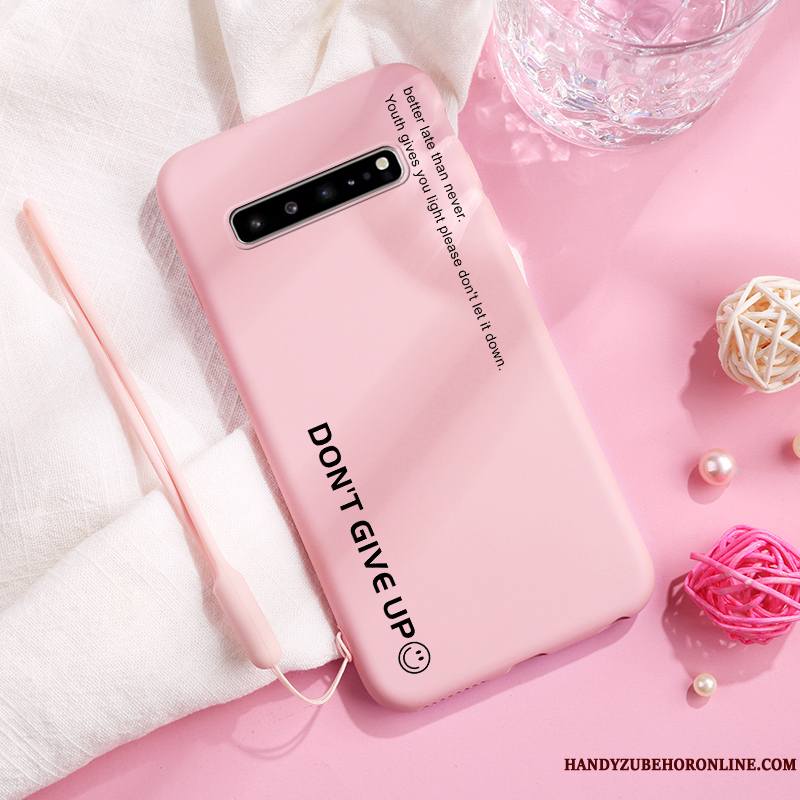 Samsung Galaxy S10 5g Coque Incassable Fluide Doux Tout Compris Amoureux Nouveau Silicone Très Mince