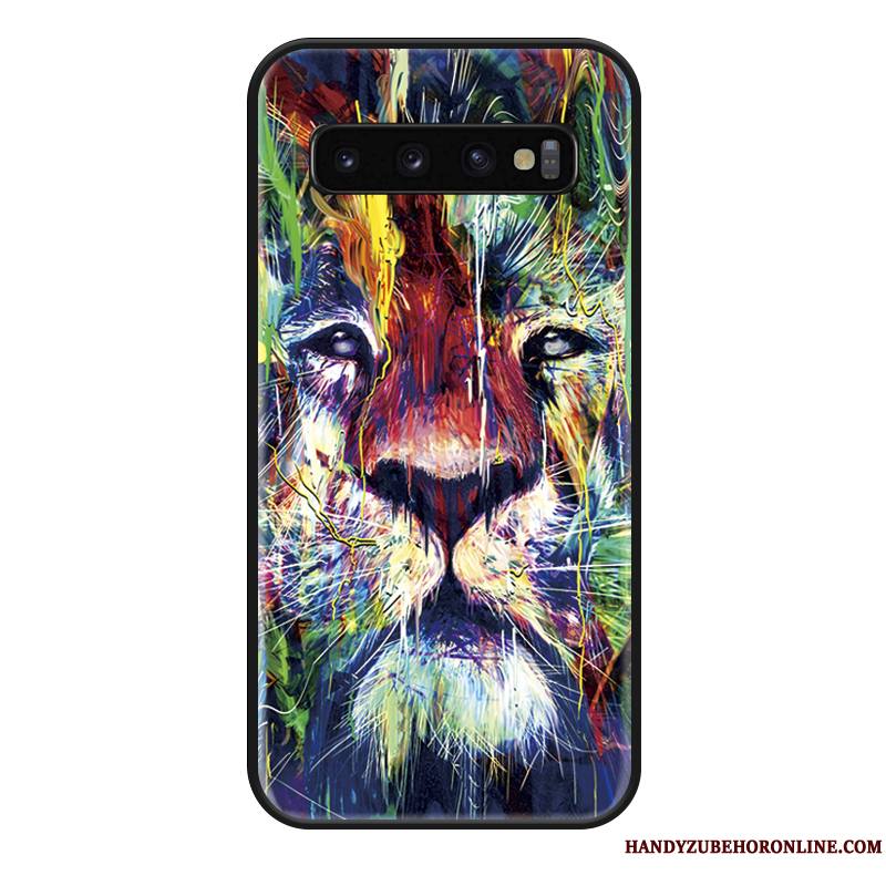 Samsung Galaxy S10 Coque De Téléphone Amoureux Charmant Incassable Étui Mode Marque De Tendance