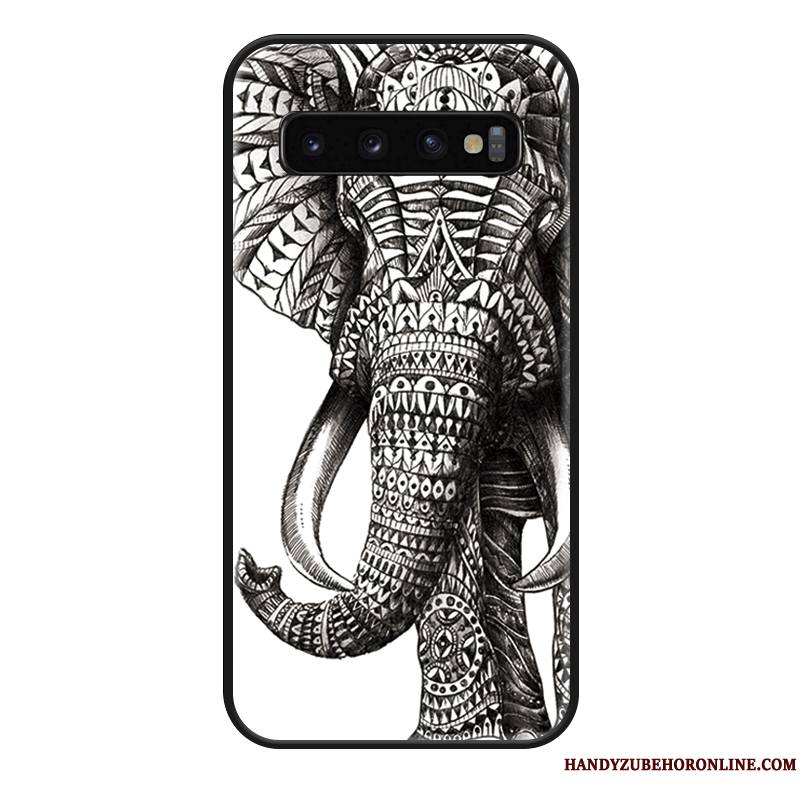 Samsung Galaxy S10 Coque De Téléphone Amoureux Charmant Incassable Étui Mode Marque De Tendance