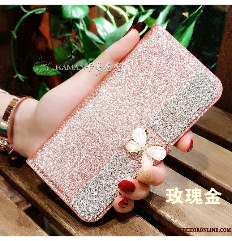 Samsung Galaxy S10+ Coque Incassable Étui En Cuir Étoile Protection De Téléphone Sac Carte