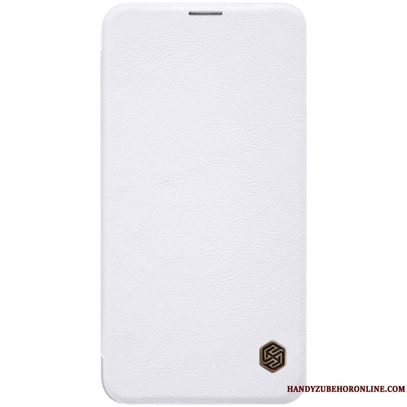 Samsung Galaxy S10 Coque Tendance Étoile Blanc Protection Housse Étui En Cuir Carte