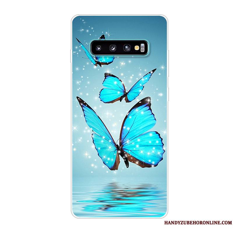 Samsung Galaxy S10 Créatif Coque De Téléphone Étui Étoile Rouge Incassable Téléphone Portable