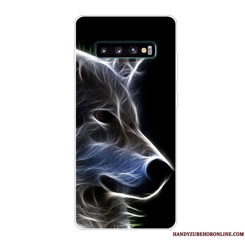 Samsung Galaxy S10 Créatif Coque De Téléphone Étui Étoile Rouge Incassable Téléphone Portable