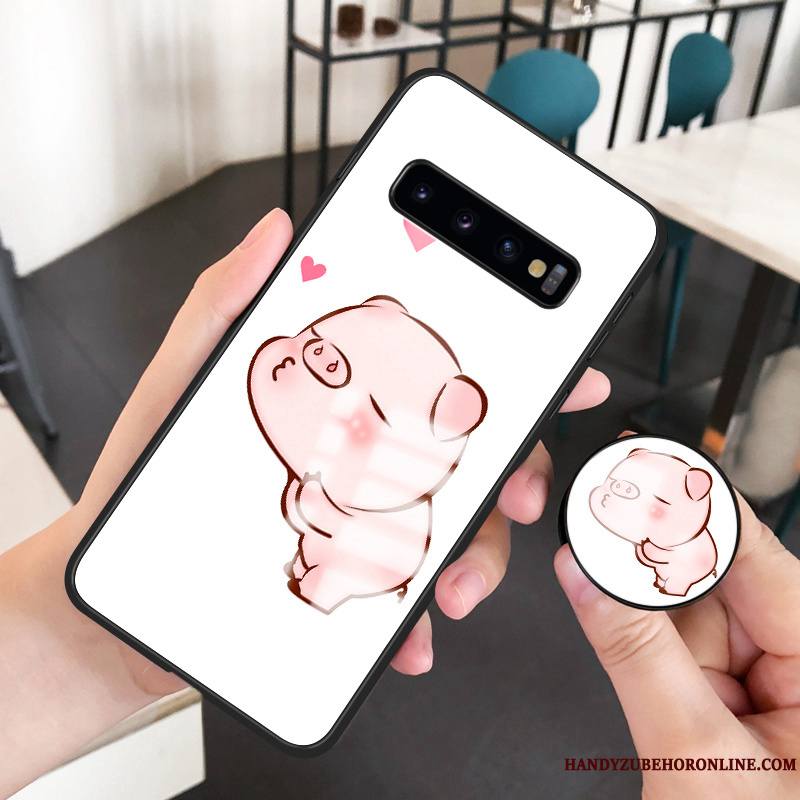 Samsung Galaxy S10 Créatif Dessin Animé Protection Tendance Étui Fluide Doux Coque De Téléphone