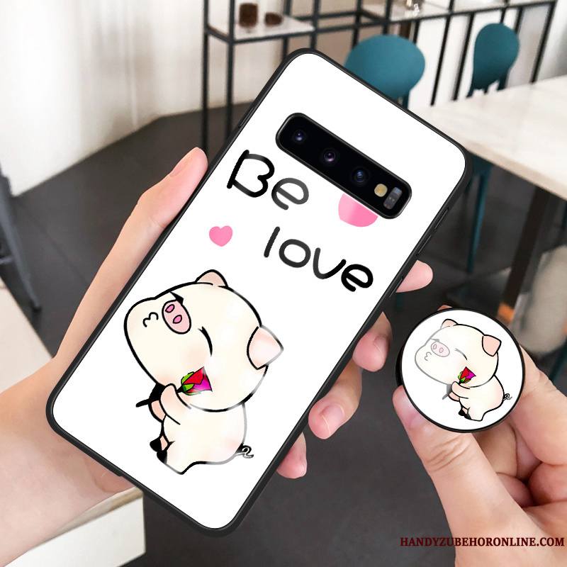 Samsung Galaxy S10 Créatif Dessin Animé Protection Tendance Étui Fluide Doux Coque De Téléphone