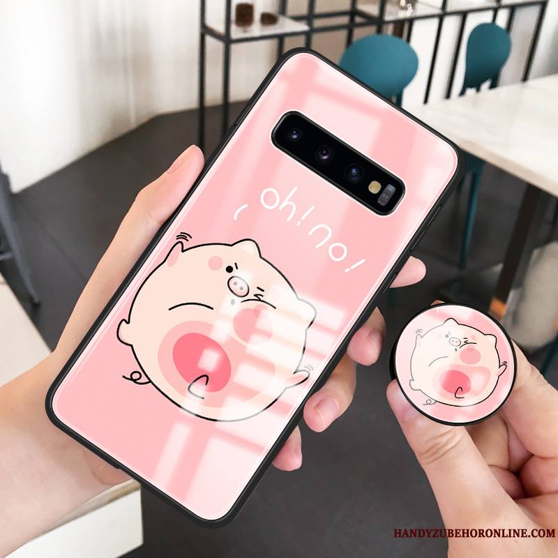 Samsung Galaxy S10 Créatif Dessin Animé Protection Tendance Étui Fluide Doux Coque De Téléphone