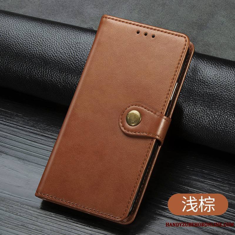 Samsung Galaxy S10 Lite Coque Étoile Étui En Cuir Business Portefeuille Housse Protection Vintage