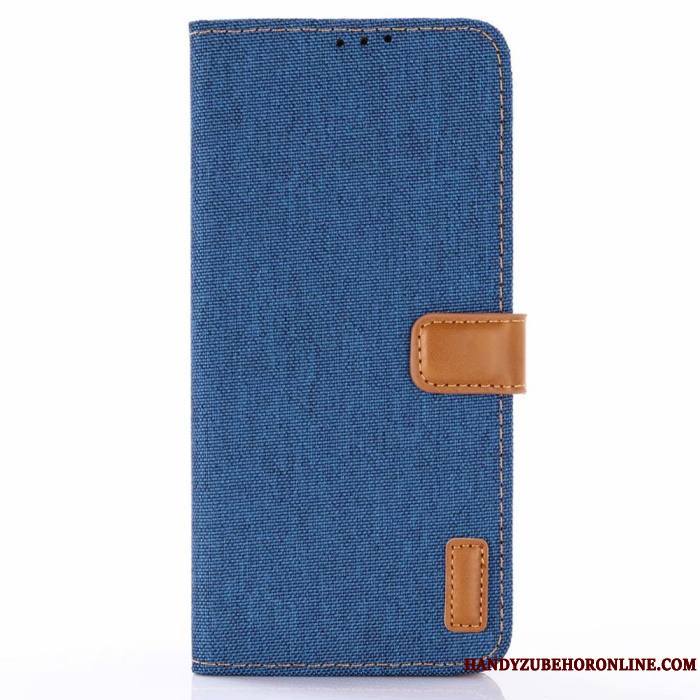 Samsung Galaxy S10 Lite Housse Téléphone Portable Étui En Cuir Protection Coque De Téléphone Étoile Bleu