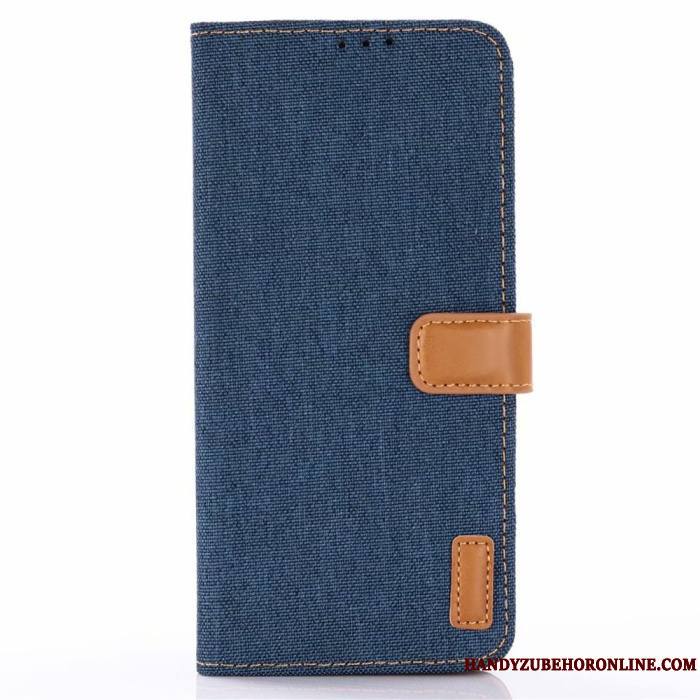 Samsung Galaxy S10 Lite Housse Téléphone Portable Étui En Cuir Protection Coque De Téléphone Étoile Bleu