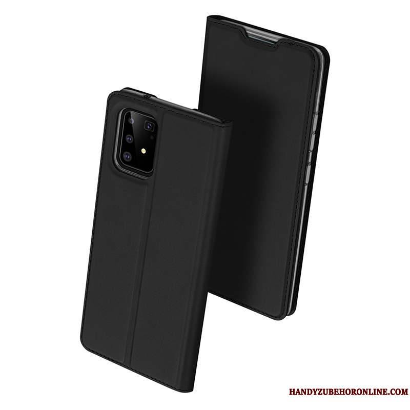 Samsung Galaxy S10 Lite Incassable Jeunesse Bleu Étoile Très Mince Étui En Cuir Coque De Téléphone