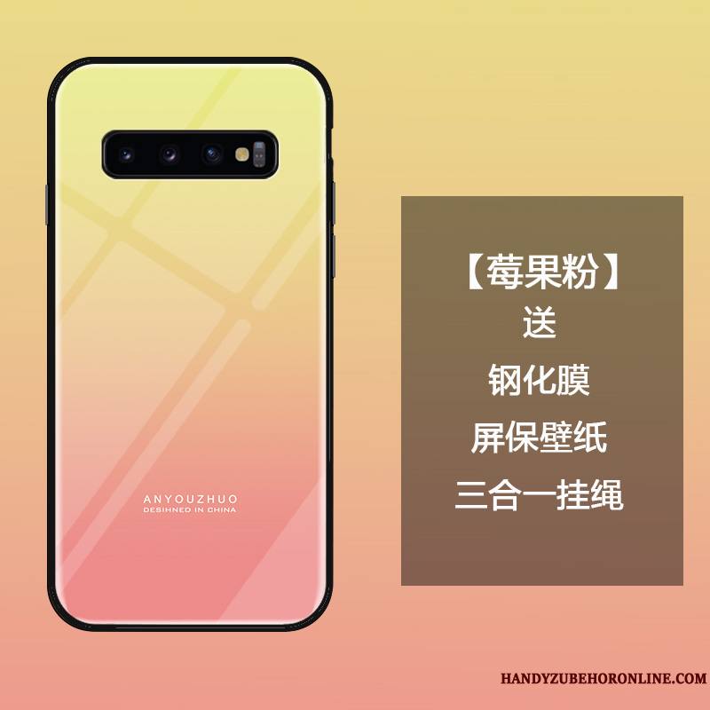 Samsung Galaxy S10 Mode Étoile Personnalité Coque De Téléphone Étui Créatif Tendance