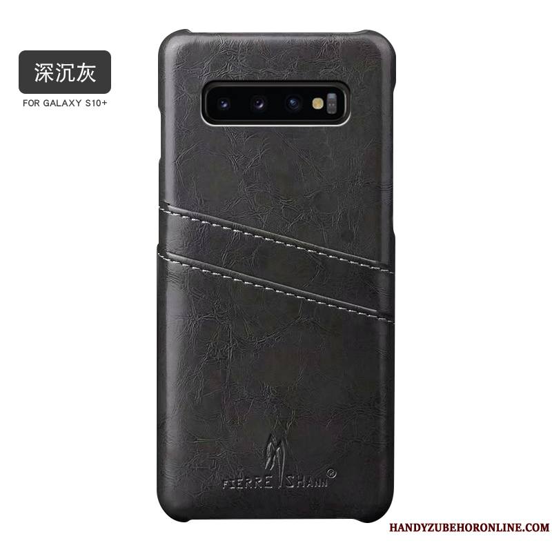 Samsung Galaxy S10+ Nouveau Personnalité Marque De Tendance Coque De Téléphone Téléphone Portable Luxe Étui