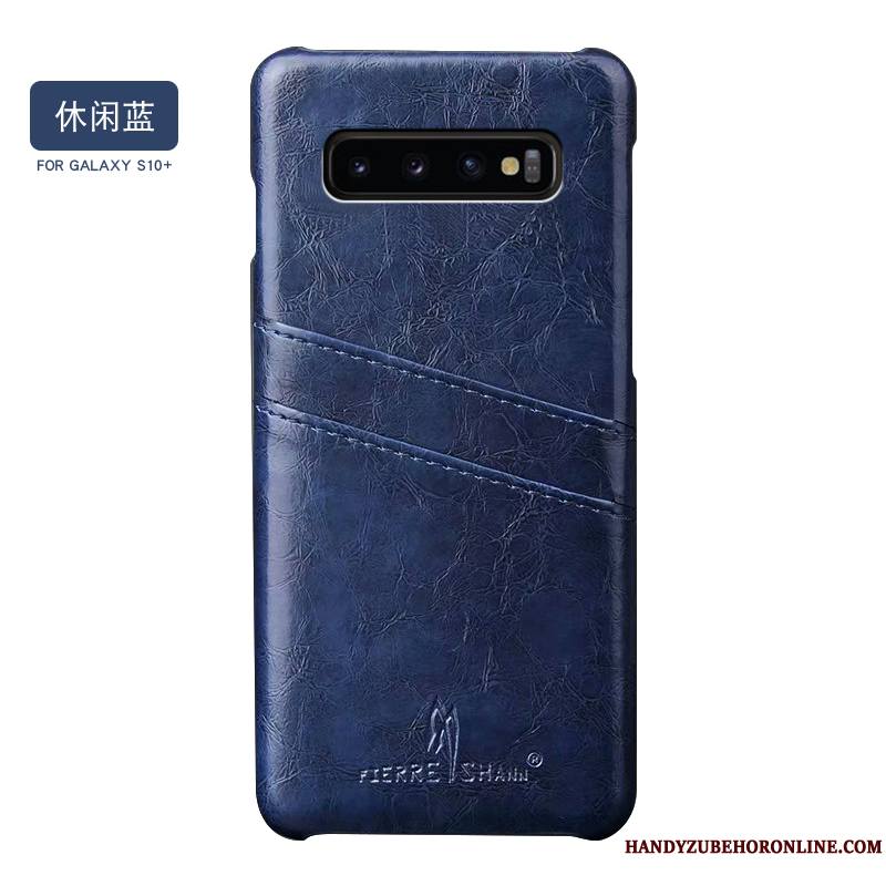 Samsung Galaxy S10+ Nouveau Personnalité Marque De Tendance Coque De Téléphone Téléphone Portable Luxe Étui