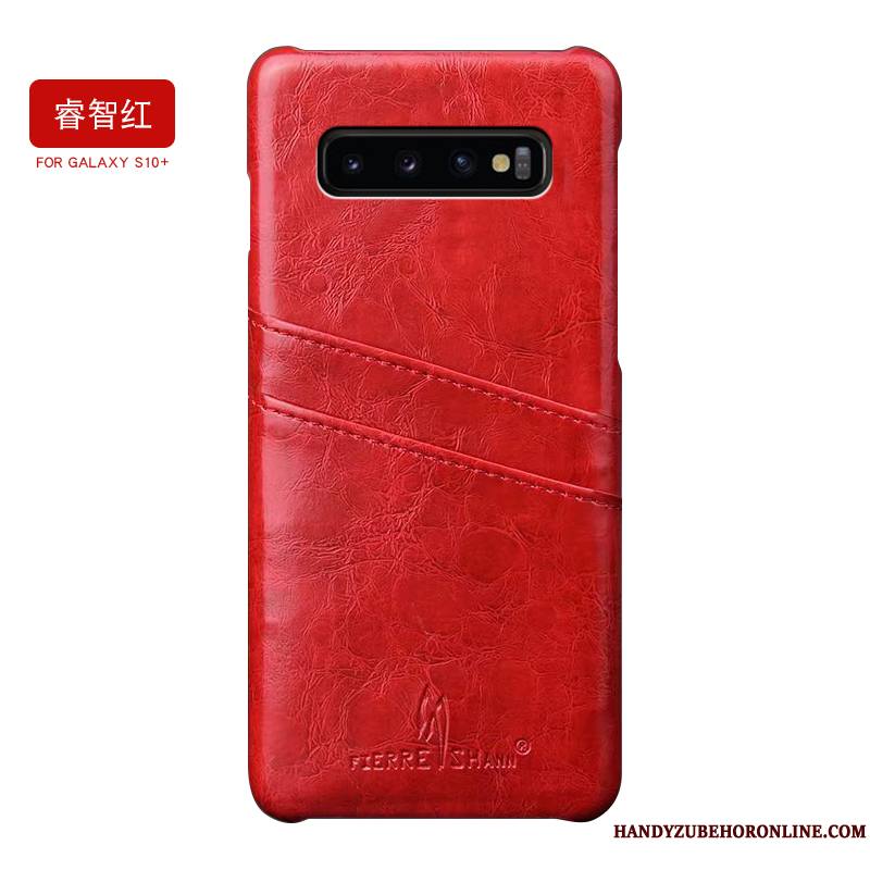 Samsung Galaxy S10+ Nouveau Personnalité Marque De Tendance Coque De Téléphone Téléphone Portable Luxe Étui