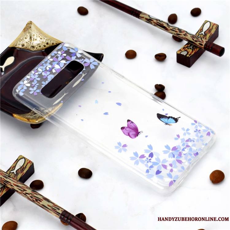 Samsung Galaxy S10 Peinture Haute Étui Nouveau Coque De Téléphone Protection Transparent